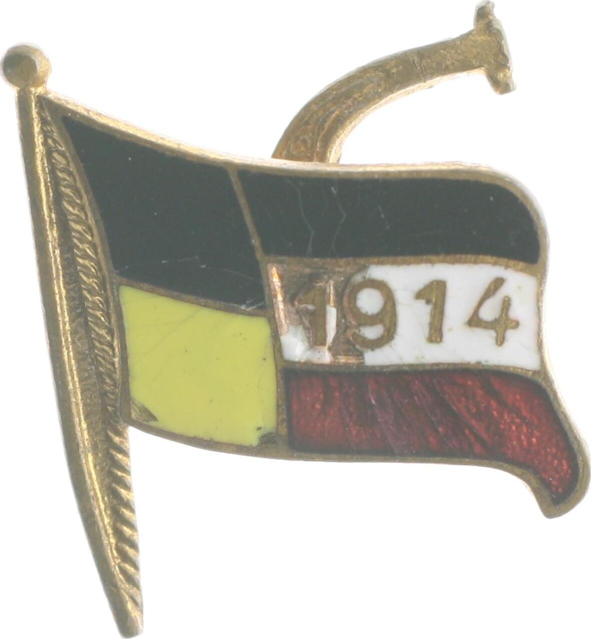 DIPLOMAT Flagge Feldzeichen Bundesheer – 28x21 Cm, Hochformat, 0,06 M², Made In Germany, Für Auto-Fahnenständer