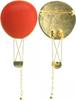 USA Brosche, vergoldet und emailliert "Roter Ballon, 1922" -