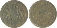 Baden Gedenkkreuzer Friedrich I. 1856-1907 -