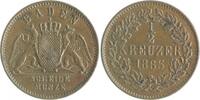 Baden 1/2 Kreuzer Friedrich I. 1856-1907 -