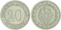 Kaiserreich Kleinmünzen 20 Pfennig -