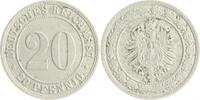 Kaiserreich Kleinmünzen 20 Pfennig -