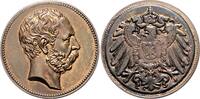 Sachsen 3 Mark (PROBE aus Messing) Albert 1873-1902 -