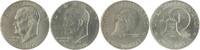 USA Lot von 2 Stücken (2 Varianten) Eisenhower -