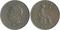 Großbritannien 1/2 Penny Georg IV. 1820-1830 -