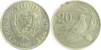 Zypern 20 Cent Republik seit 1960 -