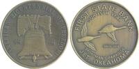 USA Bronzemedaille Bicentennial - 75 Jahre First State Bank -