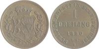 Schleswig-Holstein 1 Dreiling Unter Statthalterschaft 1848-1851 -