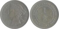 1/2 Cent 1872 H Straits Stettlement Victoria 1837-1901 ss