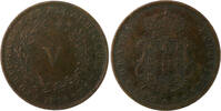 Portugal 5 Reis Ludwig I. 1861-1889 -