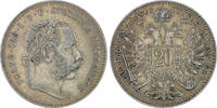 Österreich 20 Kreuzer Franz Josef I. 1848-1916 -