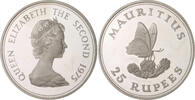 Mauritius 25 Rupees Schmetterling -