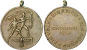 Drittes Reich Bronzemedaille Zur Erinnerung an den 1. Oktober -