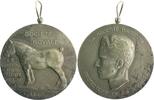 Tierdarstellungen Versilberte Bronzemedaille Das belgische Zugpferd -