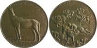 Tierdarstellungen Bronzemedaille Prämie für Galopprennen -
