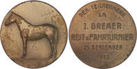 Bremen Bronzemedaille Prämienmedaille mit Pferd -