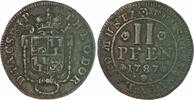 2 Pfennig 1787 Corvey, Abtei Theodor von Brabeck 1776-1794 ss+
