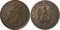 Frankreich Spottmedaille in Kupfer Napoleon III., 1852-1870 -