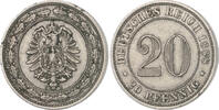 Kaiserreich Kleinmünzen 20 Pfennig -