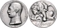 Bayern Versilberte Eisengussmedaille Rupprecht(1869-1955), Sohn von Ludwig III. -