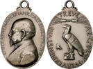 Brandenburg-Berlin Ovale Silbermedaille Preussen -