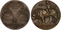 Medaillen von Karl Goetz Bronzegussmedaille auf die 300-Jahrfeier der Stadt Elberfeld -