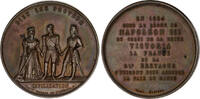 Frankreich Bronzemedaille Napoleon III. 1852-1870 -