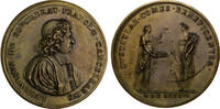 Frankreich Bronzemedaille Ludwig XIV. 1643-1715 -
