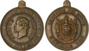 Frankreich Bronzemedaille (Napoleon III. 1852-1870) -