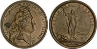 Frankreich Bronzemedaille (Ludwig XIV. 1643-1715) -