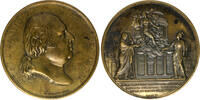 Frankreich Bronzemedaille Ludwig XVIII. 1814, 1815-1824 -