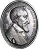 Frankreich Ovale, einseitige Silbermedaille (versilbert?) (Ludwig XIII. 1610-1643) -