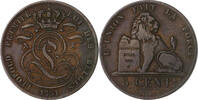 Belgien 5 Centimes Leopold I. 1830-1865 -