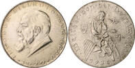 Österreich Lot von 5 x 2 Schilling: 1929 Billroth, 1930 Minnesänger, 1931 Mozart, 1932 Seipel und 1936 Prinz Eugen -