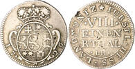 Hessen-Kassel 1/8 Taler (4 Albus) Karl 1670-1730 -