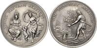 Versilberte Medaille o.J. Augsburg, Stadt  ss-vz