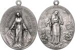 Ovale versilberte Medaille o.J. Baden-Mannheim, Stadt  f.vz