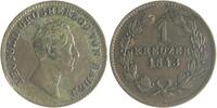 Baden 1 Kreuzer Leopold 1830-1852 -