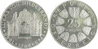 RDR - Österreich 25 Schilling Haupttor zum Schloß Belvedere -