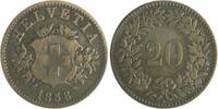 Schweiz 20 Rappen Helvetische Republik -