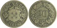 Schweiz 20 Rappen Helvetische Republik -