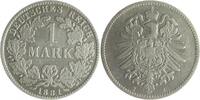 1 Mark 1881 H Kaiserreich  ss-