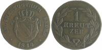 Baden 1 Kreuzer Carl Ludwig Friedrich 1811-1818 -