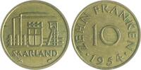 Saarland 10 Franken -