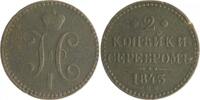 Russland 2 Kopeken Nikolai I. 1825-1855 -