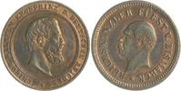 Personen Medaille Otto von Bismarck und Kronprinz Friedrich Wilhelm -