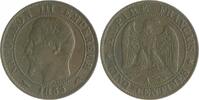 Frankreich 5 Centimes Napoleon III. 1852-1870 -