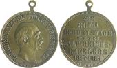 Personen Medaille, versilbert Otto von Bismarck, a.s. 80. Geburtstag -