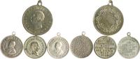 Personen Lot von 4 Miniaturmedaillen Otto von Bismarck 1815-1898 -