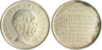 Personen Medaille, versilbert Otto von Bismarck, a.s Tod -